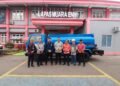 Lapas Muara Enim Terima Bantuan Mobil Tangki CSR PT. Bukit Asam