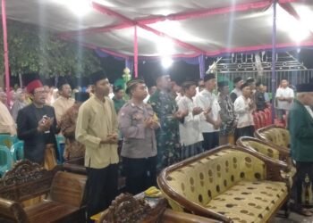 Pererat Silahturahmi, Babinsa Koramil Andong Hadiri Pengajian