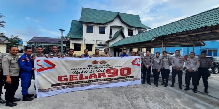 Bakti Kesehatan dan Bakti Sosial dalam Rangka Pengabdian ke 33 Tahun Akabri Angkatan Ke-90 di Bengkalis