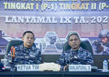 Danlantamal IX Buka Latihan Uji Terampil Pangkalan, Wujud Kesiapan Prajurit Hadapi Perkembangan Situasi Wilayah