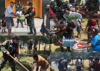 Habis Ibadah, Gotong Royong, Masak dan Makan Bersama