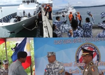 KN. Gajah Laut-404 Bakamla RI Tinggalkan Filipina