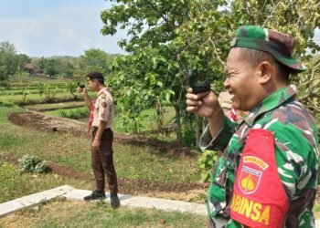 Anggota Kodim Boyolali Berikan Wawasan Penggunaan Peta Dan Kompas