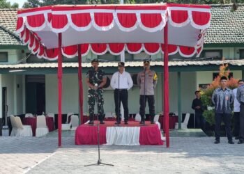 Pj.Bupati Lomtim Pimpin Apel Deklarasi Pemilu Damai 2024