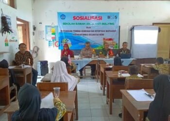 Babinsa Koramil 05 Weru Berikan Sosialisasi Anti Bullying di SDN 01 Grogol