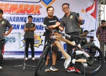 Semarak HUT Korpri Ke-52, Pj Bupati Harap Anggota Korpri Lotim Tidak Ketinggalan Zaman