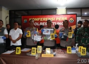 Polda Sulut Tahan 7 Tersangka Bentrok di Bitung