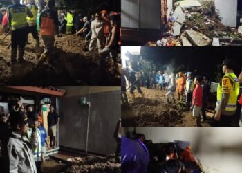 Tanah Longsor di Desa Jehem Bangli Menelan Korban Jiwa, “Dua Orang Meninggal Dunia.