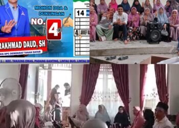 Siap Membangun Nagari, Putra Tanjung Barulak Arief Rakhmad Daud.SH Maju Sebagai Caleg DPRD Kab.Tanah Datar dari Partai Demokrat.