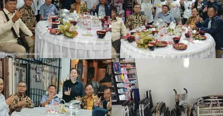 Relawan PAS-GIBRAN Silaturahmi dan Diberi Nasihat Anggota DPR-RI Azikin Solthan