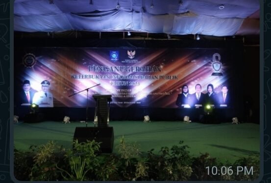 KI Babel Gelar Penganugerahan Keterbukaan Informasi Untuk Badan Publik Terbaik