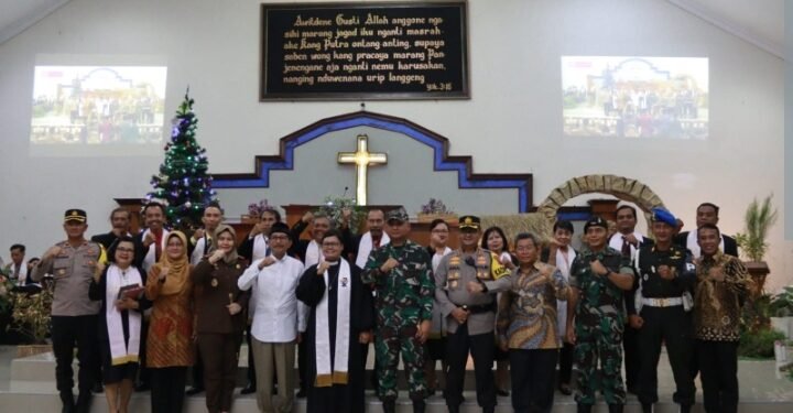 Forkompinda Datangi Gereja, Yakinkan Umat Nasrani Aman Rayakan Natal