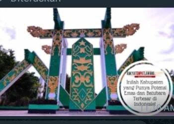 Kabupaten Yang Punya Potensi Emas dan Batu Bara Terbesar di Indonesia.