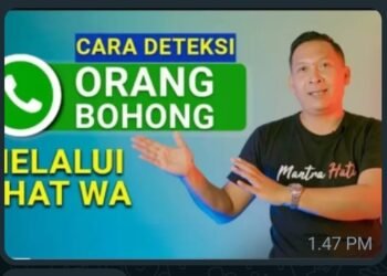 Teknik Psikologi 3 Untuk Mengetahui Orang Berbohong di Chat WA, Cirinya Ini.