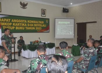 Koperasi Kartika D-04 Kodim Boyolali Selenggarakan RAK Tahun 2023