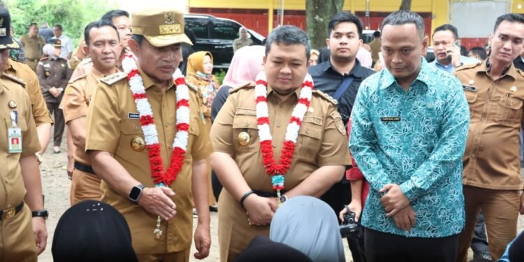 Bupati Tapsel dan Forkopimda Plus Sambut Kedatangan Pj.Gubernur Sumatera Utara di Mess Pemprovsu