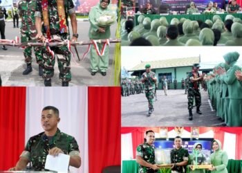 Perdana, Kodim 1012/Buntok Terima Kunjungan Kerja Danrem 102/Pjg Baru