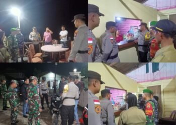 Guna Menciptakan Situasi Kondusif, Polres Kepulauan Anambas Laksanakan Patroli KRYD bersama TNI Di Wilayah Hukum Polres Kepulauan Anambas