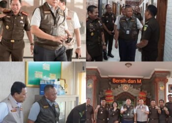 Kajati Bali Melakukan Sidak Beberapa Kejaksaan Negeri Kajati Bali, “Kunjungan Mendadak dan Singkat Menyambut Hari Raya dan Libur Panjang”