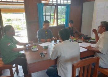 Aktivis dan Wartawan Katingan Silaturahmi Bersama Pimpinan Estate PT. Intaran Permai