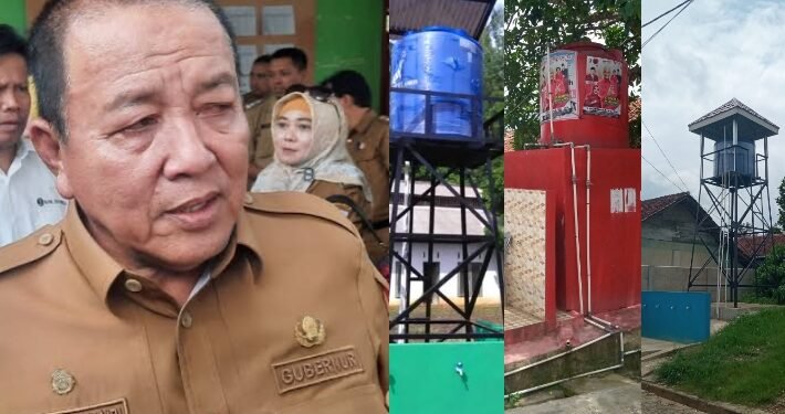 Gubernur Berkata” Jangan Mau di Bohongi, Proyek Sumur Bor Dililit Banyak Masalah”.