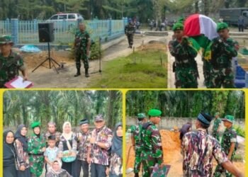 Upacara Pemakaman Jenazah Purnawirawan TNI AD Berjalan Dengan Khidmat