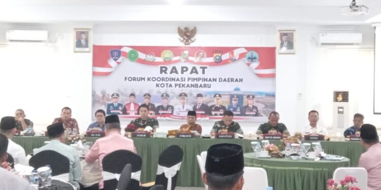 Rapat Forum Koordinasi Pimpinan Daerah Kota Pekanbaru, “Sembako Diharapkan Harga Stabil”