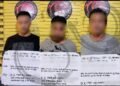 3 Pelaku Kurir Narkoba Lintas Kabupaten di Cekok Polisi