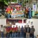 Bupati Tanah Datar Menerima Tim Relawan IKMR Tapung Yang Mengantar Bantuan Korban Galodo