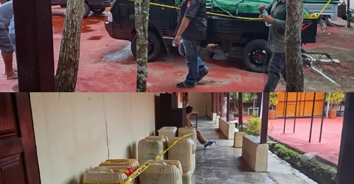 Kepala Reskrim Polres Kotamobagu Bongkar Praktik Penimbunan BBM: Ratusan Liter Solar Ilegal Diamankan