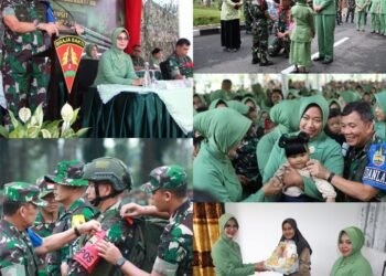 Pangdam I/BB Buka Proglatsiapops Sistem Blok Satgas Pamtas RI-PNG Yonif 131/Brs TA 2024