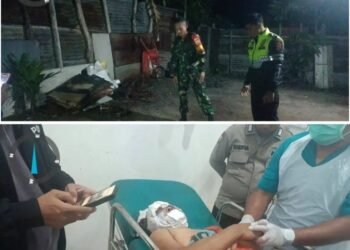 Heboh!!,, Seorang Wanita Lansia di Temukan Dengan Kondisi Tergeletak Bersimbah Darah.