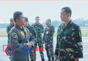 Latihan Sikatan Daya Tahun 2024, Tiga Pesawat Tempur Sukhoi SU 27/30 dari Skadron Udara 11 Lanud Sultan Hasanuddin Tiba di Lanud Iswahjudi