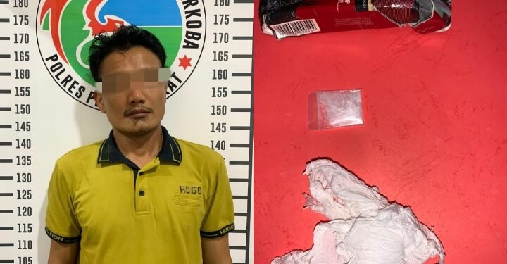 Kedapatan Membawa Sabu, Oknum Peratin Kabupaten Pesisir Barat di Amankan Sat Narkoba Polres Pesisir Barat