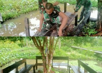 Konggregasi Susteran Mumugu Sambut Gembira Kreativitas Prajurit Satgas TNI