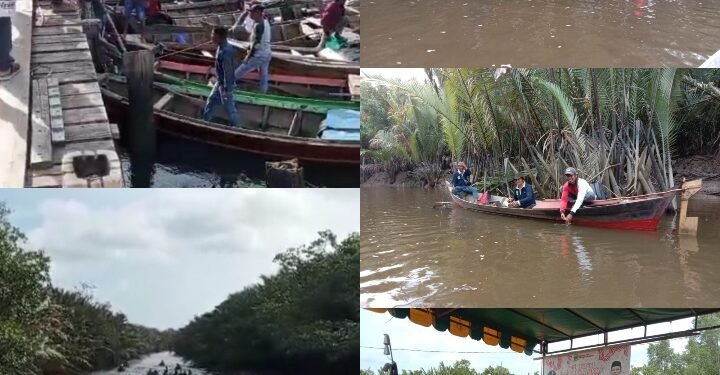 Meriahkan HUT Kemerdekaan RI Ke-79, Camat Singkep Selatan Didampingi Kades Marok Kecil Buka Secara Resmi Lomba Mancing Udang Galah 