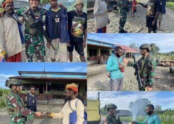 Komsos Habema Disambut Gembira Warga Mumugu