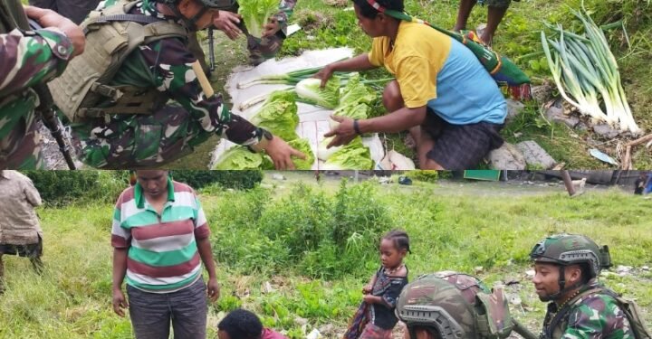 Dengan ROSITA, Satgas Yonif 323 Bantu Perputaran Roda Ekonomi Masyarakat Papua