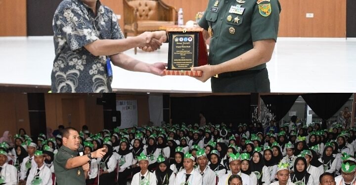 Danrem 044/Gapo Berikan Kuliah Pada PKKMB STIFI Bhakti Pertiwi