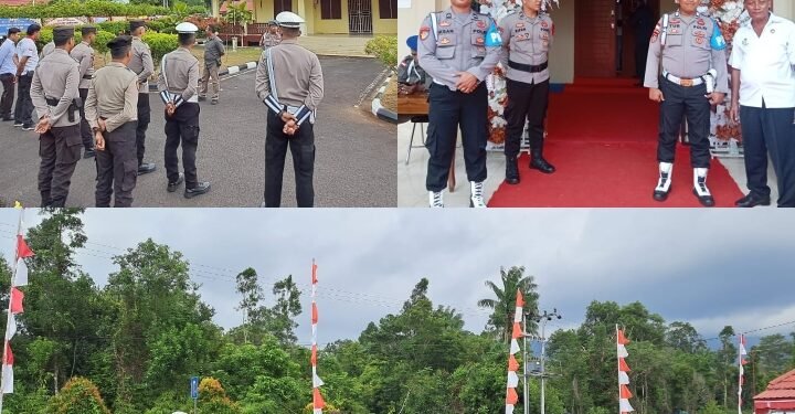 Polres Lingga Amankan Pelantikan Anggota DPRD Terpilih Periode 2024-2029