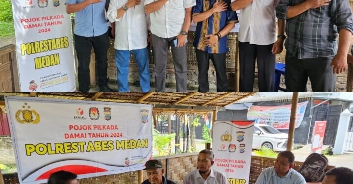 Polrestabes Medan Aktifkan Pojok Pilkada Damai