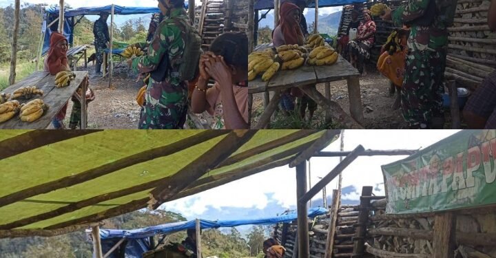 Kurangi Permasalahan Kemiskinan, Satgas Yonif 323 Buaya Putih Gelar Rosita