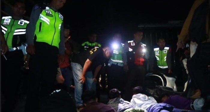 Miliki Sajam Belasan Remaja Ditangkap Polisi 