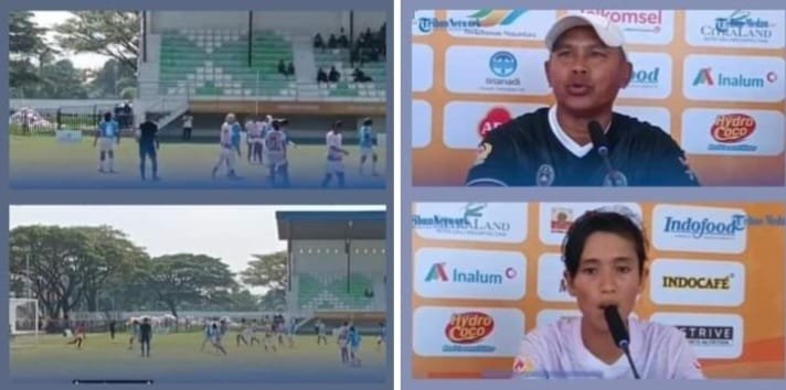 Pelatih Tim Sepakbola Putri Sumut Akui Keunggulan Tim Jawa Barat