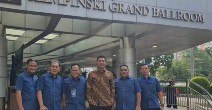 Perayaan Ulang Tahun PAN di Grand Ballroom Kempinski, Jakarta, Diduga Poto 2 ASN OKI Jadi Sorotan.