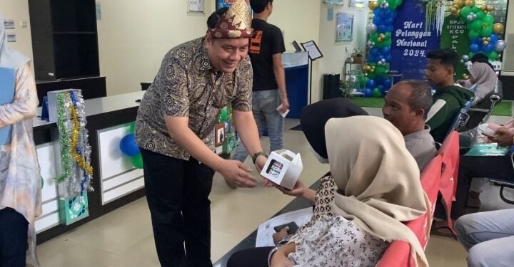 BPJS Kesehatan Kantor Cabang Palembang Peringati Hari Pelanggan Nasional Tahun 2024