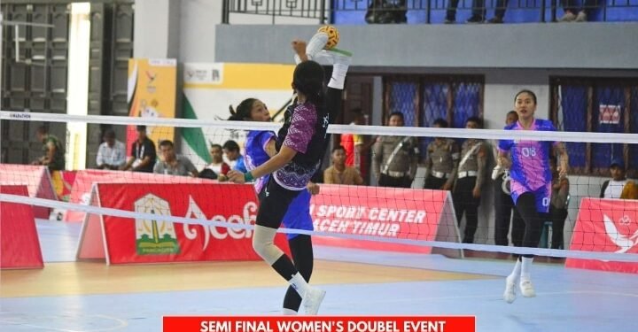 Takraw Putri Aceh Tundukkan Bali, Melaju ke Final PON XXI 2024