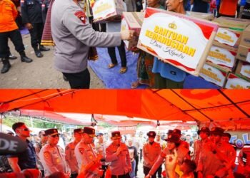 Tinjau Posko Pengungsian Erupsi Lewotobi, Kapolri Pastikan Pelayanan dan Kebutuhan Warga