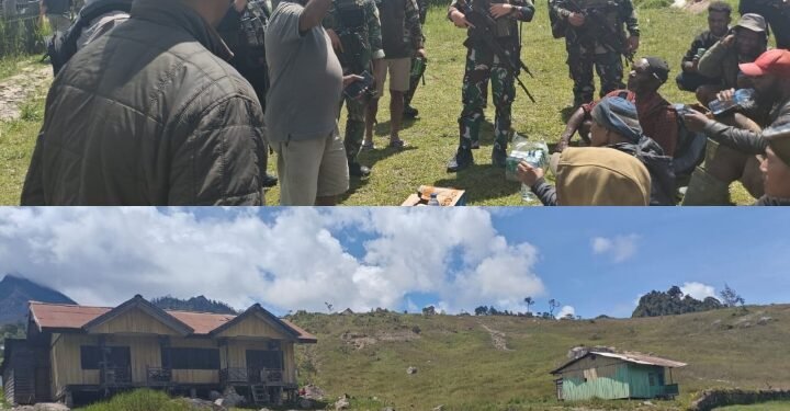 Satgas Yonif 323 Amankan Pekerja Pembangunan di Papua dari Ancaman OPM