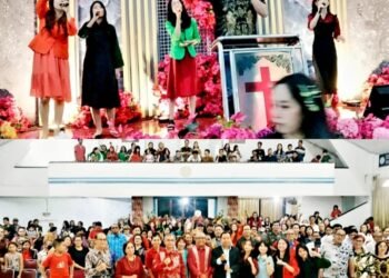 Pastor Andi Simon dan IAS Meriahkan Perayaan Natal Gesba Pusat Makassar, Pdt Daniel Kusbin: Kasih Kristus Begitu Dahsyat